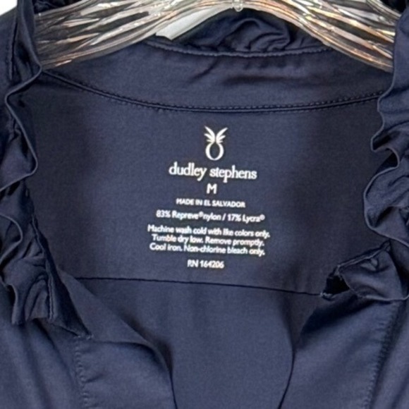 Dudley Stephens The Pheasant Lane Tunic, Navy Blue, Size Medium - Picture 9 of 9